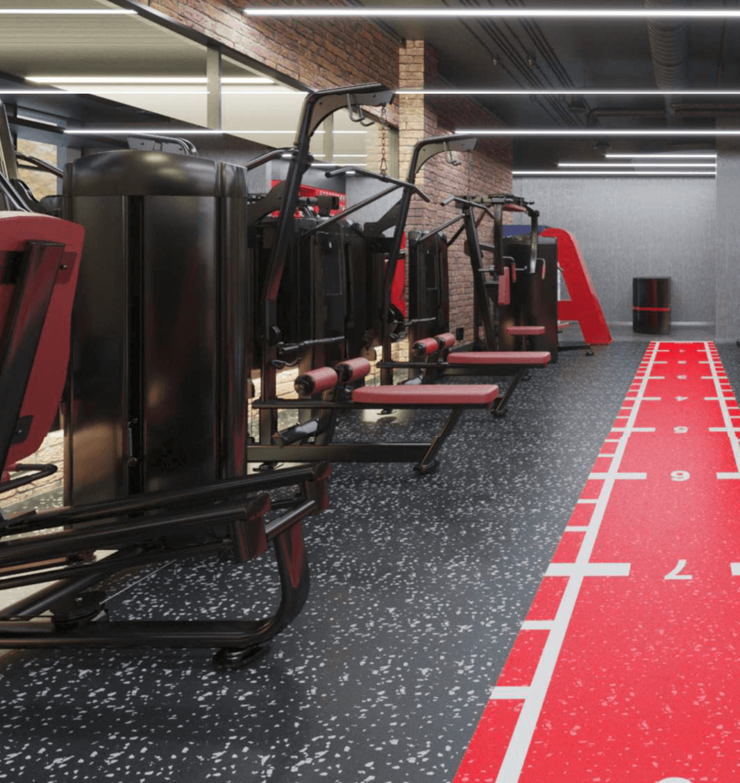 3D проектирование фитнес клуба