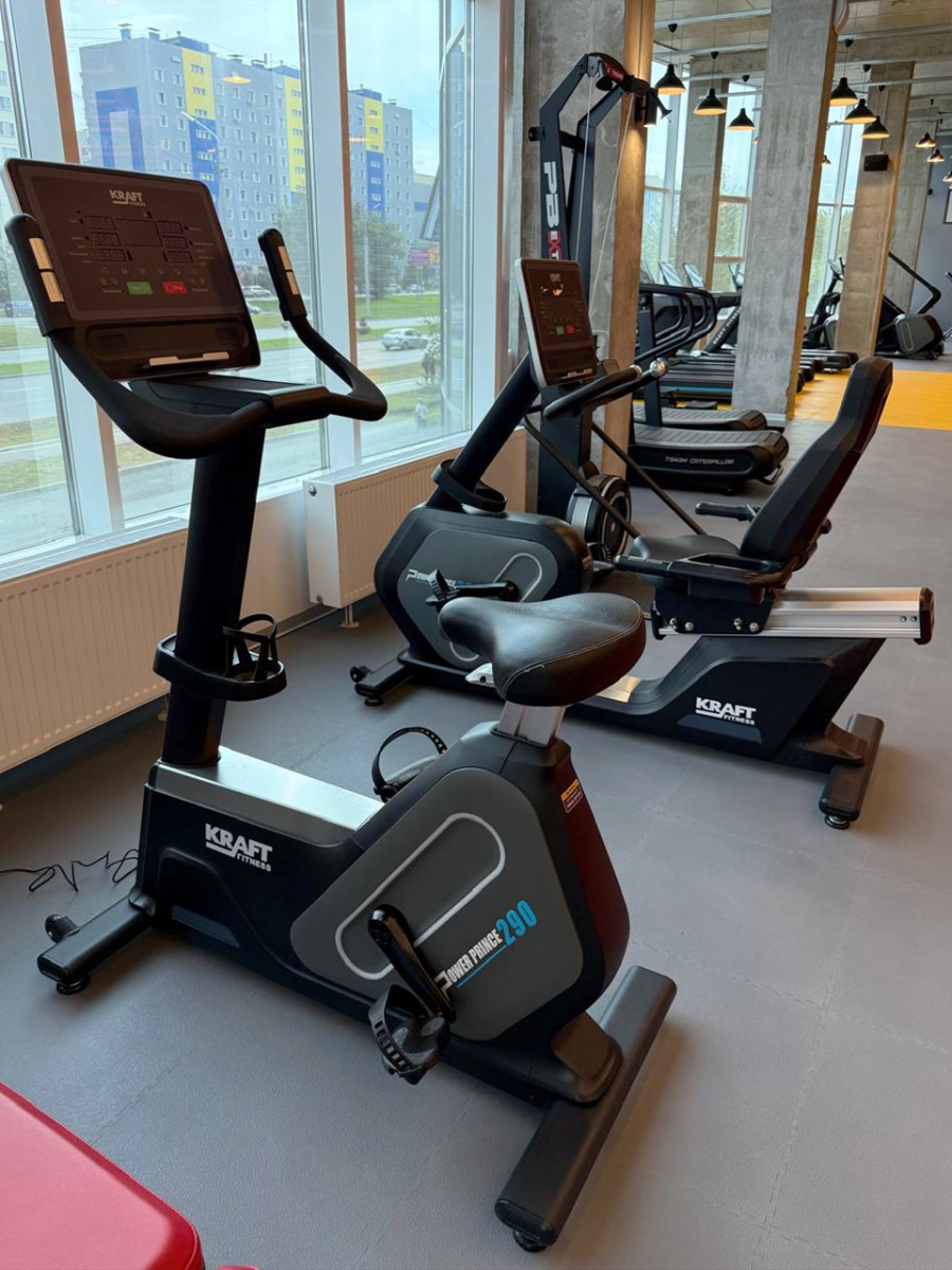 Новый фитнес-клуб в Кургане полностью оснащенный тренажерами KRAFT Fitness