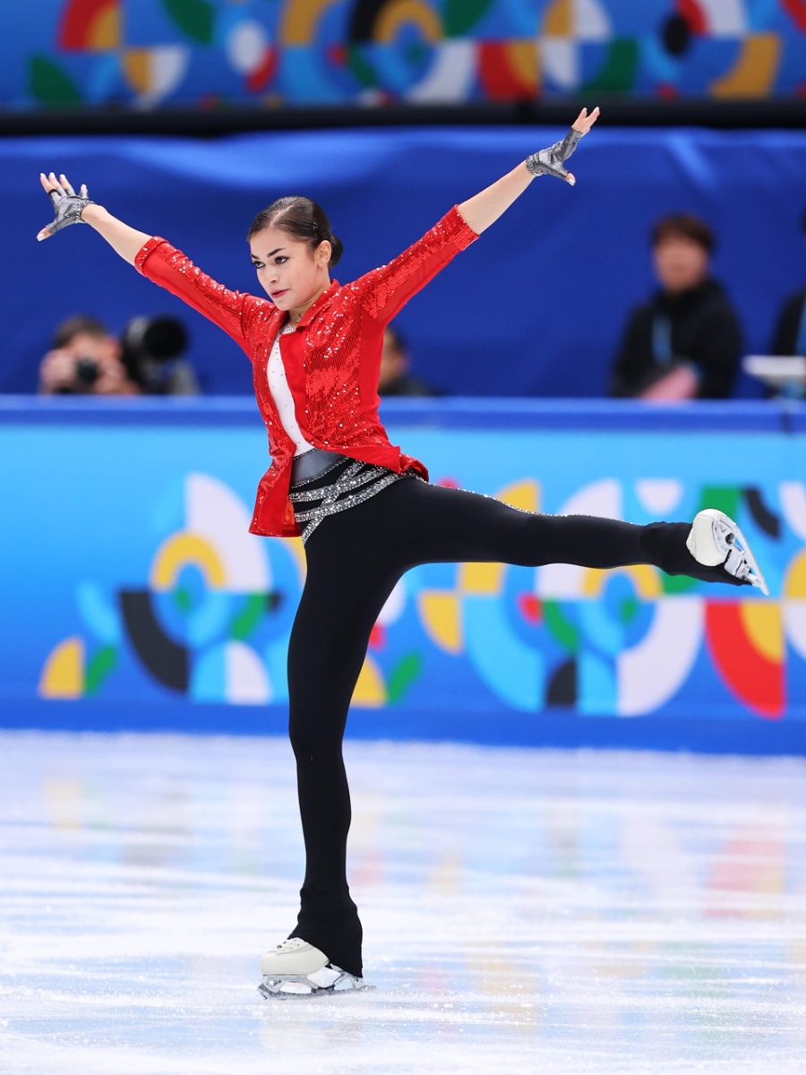 Выступление Аделии Петросян на Олимпийских играх в Милане Болеем за Аделию Петросян