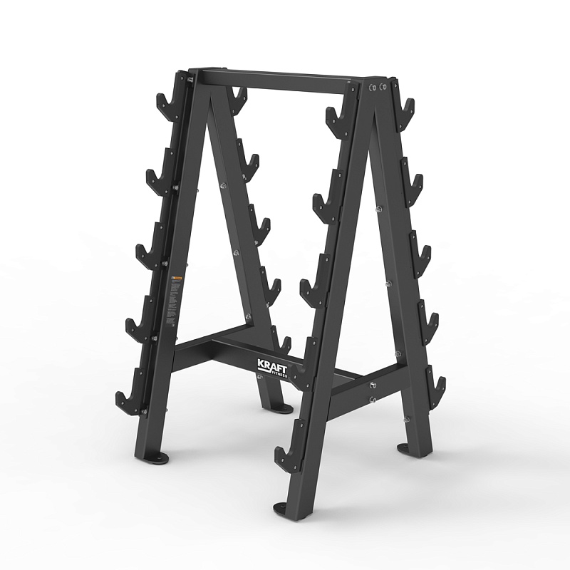 Стойка для штанг KFFMBR KRAFT Fitness линии PRIME FREE WEIGHT