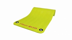 Коврик для аэробики и йоги 12,5 мм NBR зеленый 1800х610х12,5 мм