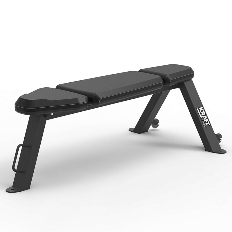 Горизонтальная скамья KFFMFB KRAFT Fitness линии PRIME FREE WEIGHT