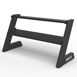 Стойка для хранения гирь и гантелей 2-х ярусная