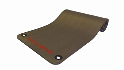 Коврик для аэробики и йоги 12,5 мм NBR серый 1800х610х12,5 мм