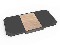 Помост с деревянной вставкой