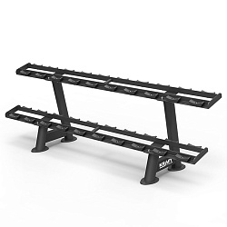 Стойка для 10 пар гантелей 2-x ярусная